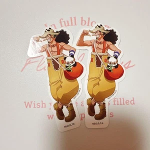 One Piece China Shanghai Limited Straw Hat Store Sticker Bonus Usopp - Picture 1 of 1