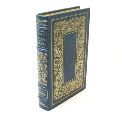 Chaucer Troilus and Cressida Franklin Library Great Books 1982 Leather - Image 1 of 4