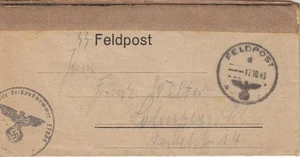 SS-Feldpostbrief 1943 Das Reich Kampf an der Ostfront - Solingen e44 - Bild 1 von 1