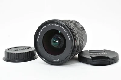 Duty not incl. Canon EF-S 10-18mm F4.5-5.6 IS STM Wide Angle Zoom Lens 5556 - Image 1 of 4