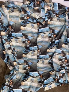 70’s joe namath arrow beach surfing button up shirt Long Sleeve Large SEE PICS - Picture 1 of 18