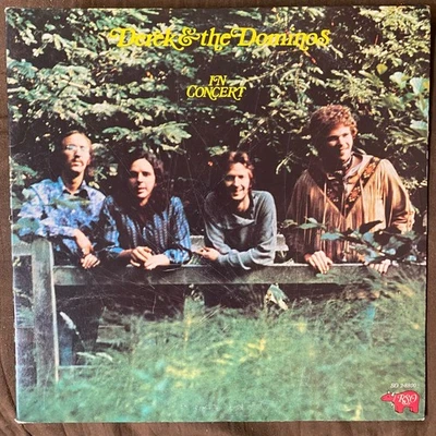 DEREK & THE DOMINOS In Concert - 1973 1st Press RSO 2-LP Eric Clapton - TOP COPY - Image 1 of 4