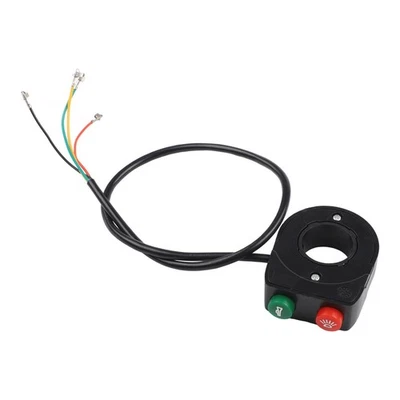 Left Side Handlebar Switch for Motorcycle Scooter Low High Beam Lights - Image 1 of 4