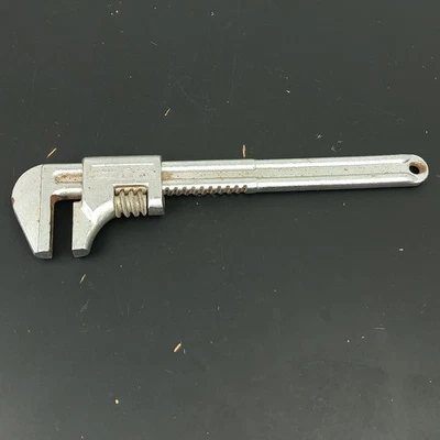 Llave de tubo mono herradura forjada diamante C 711 mandíbulas lisas ajustables 11" EE. UU. Foto 1 de 4