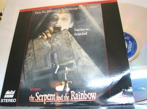 LASERDISC:   THE SERPENT AND THE RAINBOW  (EXTENDED PLAY) - Picture 1 of 2