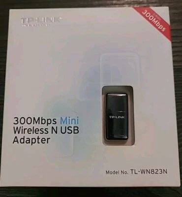 TP-Link TL-WN823N N300Mbps Mini USB Wireless WiFi Network Adapter for PC - Image 1 of 4