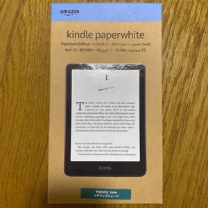 Amazon Kindle Paperwhite Signature Edition Metallic jade 32 GB 12th gen 2024 - Picture 1 of 3