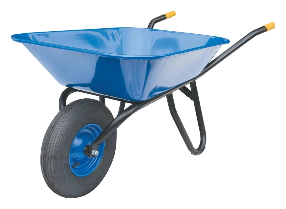 Müba Schubkarre Fagro F85 400 x 100 mm Luftbereifung lackiert 85 l - 72600 - Bild 1 von 1