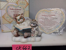 Enesco Calico Kittens 1995 All About Angels Figurine 144215 Limited Edition
