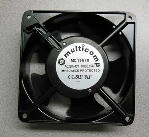 Multicomp 120mm x 38mm (4-3/4" x 1- 1/2") AC-220 - 240 Volt Case Metal Frame - Picture 1 of 4