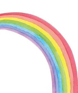 Mural Infantil Arco Iris Multicolor 253252 (18,49£/1m²) - Imagen 1 de 2