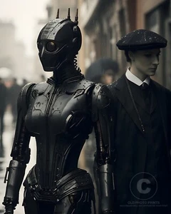 Re Education Droid 1927 Photo Futuristic Dystopian Alternate Reality World 8X10 - Imagen 1 de 2