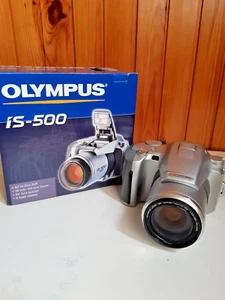 Camera Olympus iS-500 Ed Lens 28-120mm Smart Twin Flash Af - Picture 1 of 9