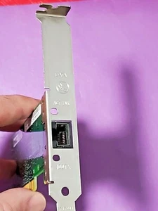 DELL Pulse H1012 PCI Ethernet Fax Modem Adapter 10/100Mbps 32-Bit RJ-45 REV. A02 - Picture 1 of 3