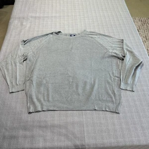 Cutter Buck Sweater Mens 3X Big Grey Thermal Pullover Outdoors Base Layer - Picture 1 of 10