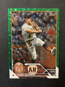 Casey Schmitt 2023 Topps Update Series Green Foilboard /499 #US133 Rookie RC