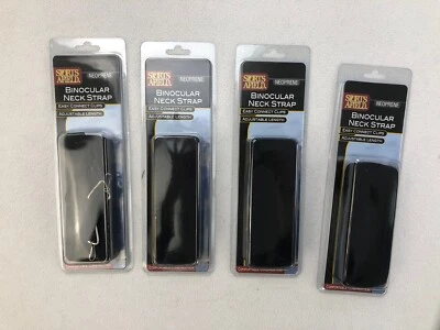 Sports Afield Binocular Camera Neck Strap Adjustable Neoprene with Clips 4 Pack - Image 1 of 4