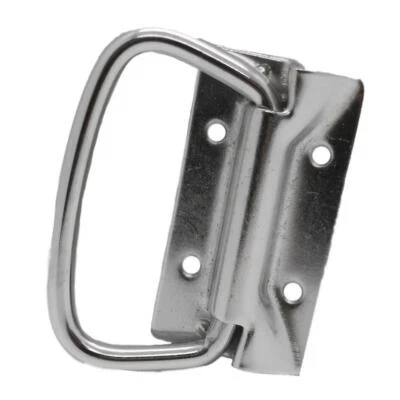 Paquete de 2 tiradores de estuche de pecho PA DJ de montaje en superficie cromados Foto 1 de 4