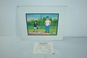 Celda de béisbol King of the Hill producción de animación original arte Hank con certificado de autenticidad - Imagen 1 de 8