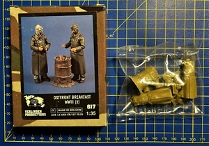 VERLINDEN 617 - OSTFRONT BREAKFAST WWII (2 Fig.) - 1/35 RESIN KIT - Imagen 1 de 1