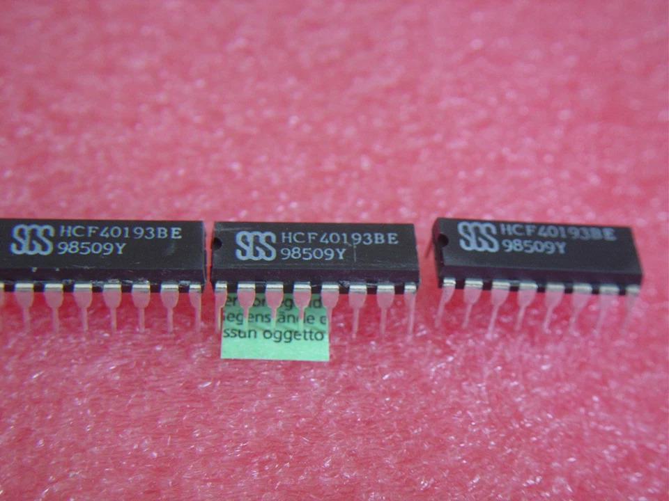 3 pcs HCF40193BE CMOS IC  40193 DIP16  bidirektionaler Zähler  NEU NOS - Bild 1 von 1