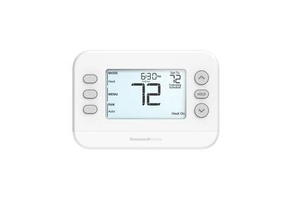 New! Honeywell Home Programmable Thermostat, Single-Stage, 1 Heat/1 Cool - Image 1 of 2