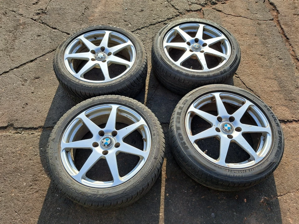 BMW 5er E39 1 Satz Alufelgen mit Reifen 205/50ZR17 7Jx17H2 KBA 45375 - Bild 1 von 4