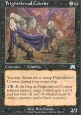 MTG magic cards 4x x4 Light Play, English Frightshroud Courier Onslaught
