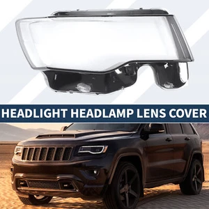 Cubierta de lente de faro delantero derecho de coche de 1 pieza para Jeep Grand Cherokee 2014-2021 - Imagen 1 de 6