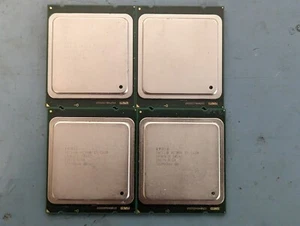Lot of 4 Intel Xeon E5-2630 6 Core 2.30GHz 15M LGA2011 Server Processor SR0KV - Picture 1 of 2