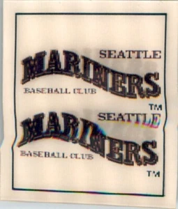 1987 Sportflics Magic Motion #104 Seattle Mariners Team Logo Motion - Picture 1 of 2