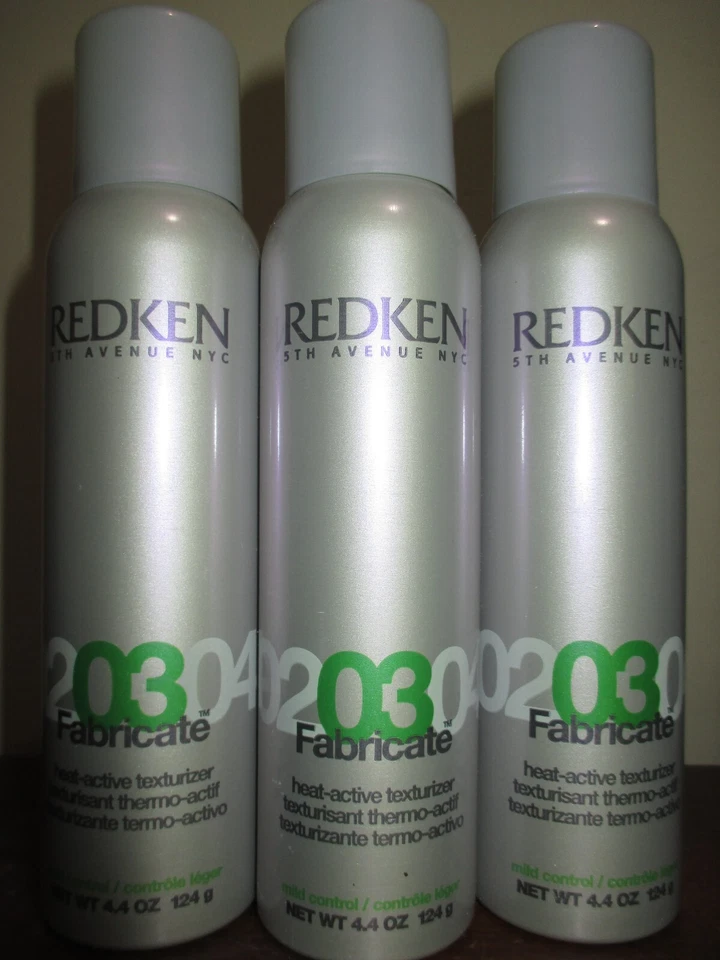 Lot of 3 Redken 03 Fabricate Heat Active Texturizer 4.4 oz - Image 1 of 1