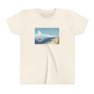 JAWS Beach Youth Tee, Summer Shirt, Ocean Adventure Shirt, Kid's Graphic [...] - Picture 1 of 5