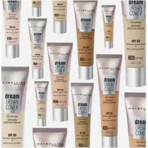 Maybelline Dream Urban Cover Foundation - SPF50 - 30ml - Choose Your Shade - Picture 1 of 5