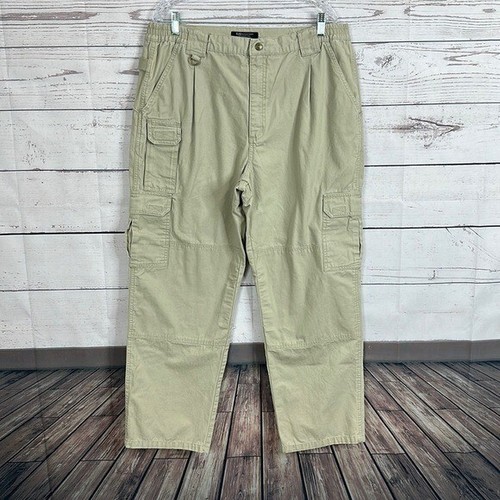 5.11 Tactical Pants Mens 38 Beige Cargo Outdoor Rip Stop Pockets ...