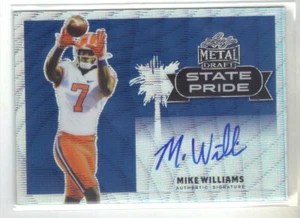 2017 Leaf Metal MIKE WILLIAMS State Pride Wave Prismatic Auto RC Chargers SP - Picture 1 of 1
