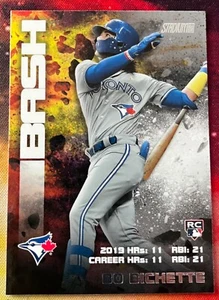 Bo Bichette 2020 Stadium Club BASH AND BURN ROOKIE #BAB-14 - Blue Jays RC - Picture 1 of 2