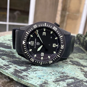 Elliot Brown Holton Professional Swiss Quartz Black PVD Uhr 43mm - Bild 1 von 17