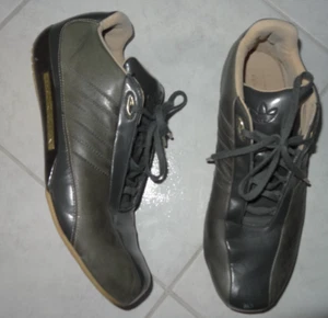 ADIDAS PORSCHE DESIGN S2 Bounce Leder Grau Luxus Sneakers Gr. 42,5 TOP - Picture 1 of 2