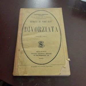 divorziata renato di pont jest 1885 HC10 - Afbeelding 1 van 4