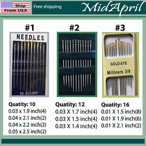 Assorted Hand Sewing Needles set  