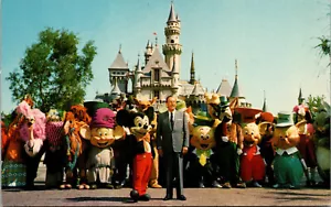 ANAHEIM, CALIFORNIA - DISNEYLAND - TUTTO È INIZIATO CON UN TOPO CARTOLINA D'EPOCA - Foto 1 di 2