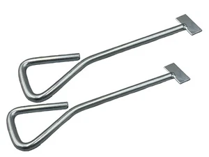 2 PCS Manhole Cover Lifting Key Handle 6" Drain Lid Tool - Picture 1 of 3