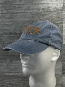 VTG Alabama 2000 Otto Cap Adjustable Strap Back Denim Dad Hat Y2K Music Country - Picture 1 of 14
