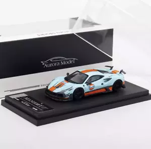 AM 1/64 Scale Ferrari MANSORY F8XX Gulf Diecast car Model Toy Gift NIB - Picture 1 of 6
