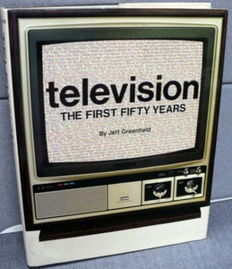 Television The First 50 Years 1977 Hard Cover  by Jeff Greenfield - Bild 1 von 4