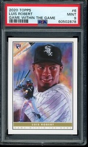 2020 Topps Game Within the Game #6 Luis Robert RC PSA 9 Mint SP RC Logo