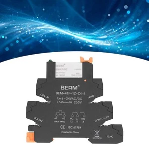 DC Control AC Ultra Thin Relais Hutschienenmontage Halbleiterrelaismodul SPDT - Bild 1 von 12