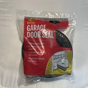 Garage Door Weather Seal 16 ft Stripping Garage Door Rubber Seal Bottom - Picture 1 of 3