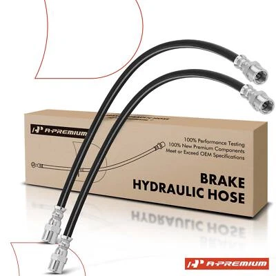 Mangueira hidráulica de freio dianteira A-Premium 2x para Jaguar XK8 2003 2004 2005 2006 4,2L - Imagem 1 de 4